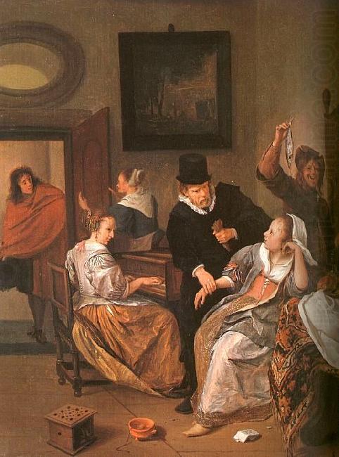 The Doctor's Visit, Jan Steen